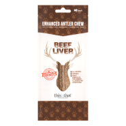 This&That Enhanced Antler Chew Beef Liver Small 5.5"