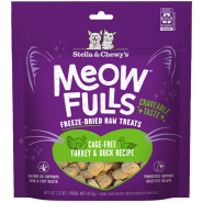 Stella&Chewys Cat Treats Meowfulls Turkey & Duck 1.5 oz