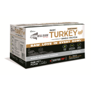Iron Will Raw Dog/Cat GF Basic Turkey Single Protein 6/1 lb