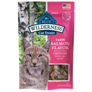 Blue Wilderness GF Cat Crunchy Treats Salmon 2 oz