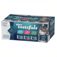 Blue Cat Tastefuls Variety Pack Pate 12/3 oz