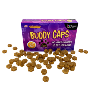 Spunky Pup Buddy Caps Treats Pumpkin Flavor 5 oz