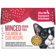 HK Cat Minced Salmon & Cod in Fish Broth 12/2.8oz