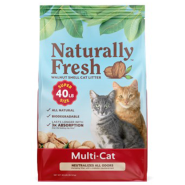 Naturally Fresh Multi-Cat Quick-Clumping Litter 40 lb