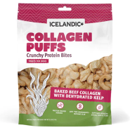 Icelandic+ Dog Beef Collagen Puffs Bites w/Kelp 2.5 oz