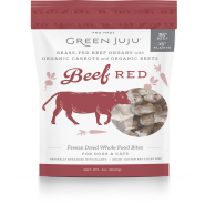 Green Juju Dog/Cat FD Whole Food Bites Beef Red 3 oz