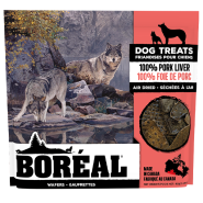 Boreal Dog Treats 100% Pork Liver Wafers 92g