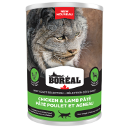 Boreal Cat West Coast Selection Chicken & Lamb Pate 12/400g