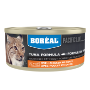 Boreal Cat Red Tuna in Gravy with Chicken 24/156g