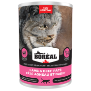 Boreal Cat West Coast Selection Lamb & Beef Pate 12/400g