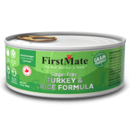FirstMate Cat GFriendly Cage Free Turkey/Rice 24/5.5 oz
