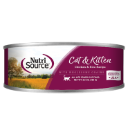 NutriSource Cat & Kitten Chicken & Rice 12/5.5oz