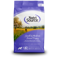 NutriSource Dog Small & Medium Breed Puppy 5.44 kg