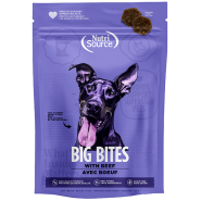 NutriSource Dog Treats Big Bites Beef 14oz