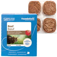 Red Dog Blue Kat Cat Foundations Beef 6/4x0.25 lb