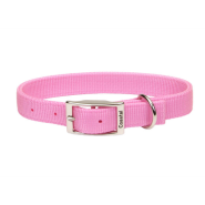 DoublePly Standard Nylon Collar Bright Pink 18"