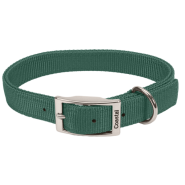 DoublePly Standard Nylon Collar 1x18" Hunter Green