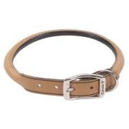 Circle T Oak Tanned Leather Round Collar 1x22" Tan