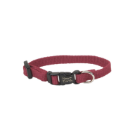 New Earth Soy Adjustable Collar 3/8" x 6-8" Cranberry