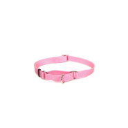 No Slip Adjustable MRT Collar 5/8" Bright Pink 14"