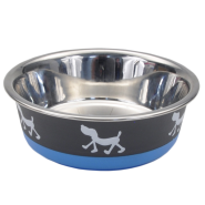 Maslow Design Bowl Pup Blue/Grey 54 oz
