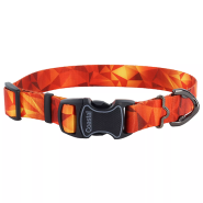 Inspire Dog Collar Blazing Shards X-Sm 5/8"x8-12"
