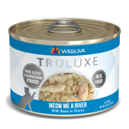 TruLuxe Cat Meow Me a River with Basa in Gravy 24/6 oz