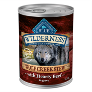 Blue Dog Wilderness GF Wolf Creek Stews Beef 12/12.5 oz