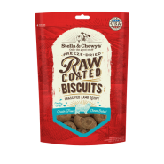 Stella&Chewys Dog Raw Coated Biscuits Grass-Fed Lamb 9 oz