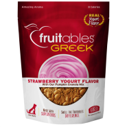 Fruitables Dog Greek Strawberry Yogurt Crunchy Treats 340 g