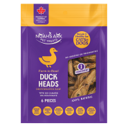 Noah's Ark Dog Dehydrated Duck Heads 2pc