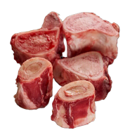 Noah's Ark Dog Raw Bone Beef Marrow X-Small 2" 3 Pc
