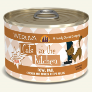 Weruva Cats in the Kitchen Fowl Ball 24/6 oz