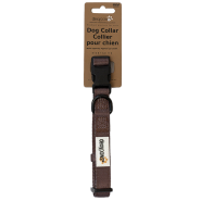 Dexypaws Dog Collar Espresso Large 1x16-26"