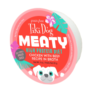 Tiki Dog MEATY Chicken & Beef 4/3 oz Cup