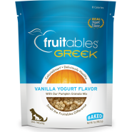 Fruitables Dog Greek Vanilla Yogurt Crunchy Treats 198 g