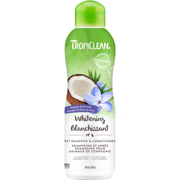 Tropiclean Whitening Shampoo Awapuhi Coconut Oz Pan Pacific Pet