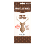This&That Enhanced Antler Chew Beef Liver X-Large 10.5"