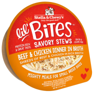 Stella&Chewys Dog LilBites SvryStws Beef&Chk inBrth 12/2.7oz