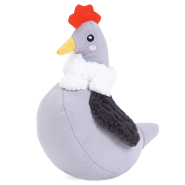 ZippyPaws ecoZippy Cotton Cuddler Chicken