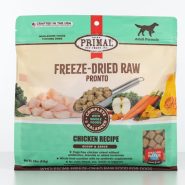 Primal Dog Freeze Dried Chicken Pronto 16 oz