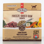 Primal Dog Freeze Dried Lamb Pronto 16 oz