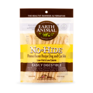 Earth Animal Dog/Cat NoHide Chew Peanut Butter Stix 10pk
