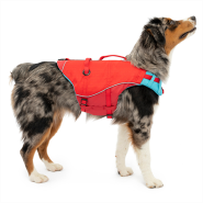 Kurgo Dog Surf N Turf Life Jacket Chili Red X-Small