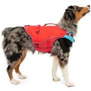 Kurgo Dog Surf N Turf Life Jacket Chili Red Small