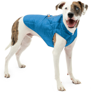 Kurgo Dog Loft Jacket Coastal Blue Medium