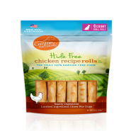 Canine Naturals Hide-Free Chicken Rolls Small 2.5" 6 Pk