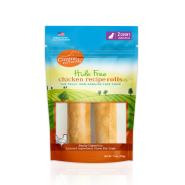Canine Naturals Hide-Free Chicken Rolls Large 7" 2 Pk