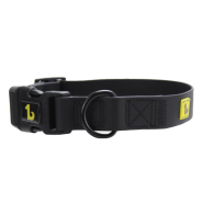 BeOneBreed Silicone Collar Black Large 17-27"