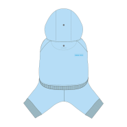 Canada Pooch Soft Side Sweatsuit Blue Size 18